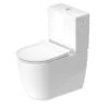 Duravit Soleil By Starck - Duoblok Pot, Vario Afvoer, Rimless, HygieneGlaze, Wit 2011092000