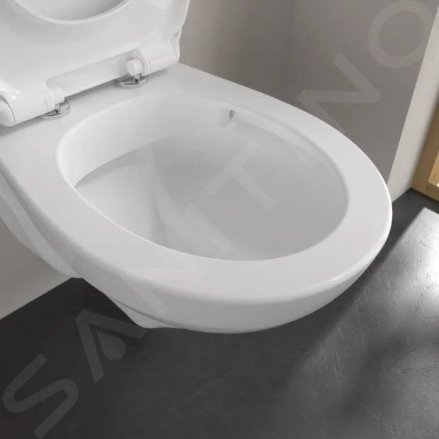 Villeroy & Boch O.novo - Hangend Toilet, DirectFlush, Alpine Wit 7682R001 3 Villeroy & Boch O.novo - Hangend Toilet, DirectFlush, Alpine Wit 7682R001 - Afbeelding 3