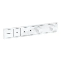 Hansgrohe RainSelect - Afbouwdeel Voor Inbouw Douchethermostaat Voor 3 Functies, Mat Wit 15381700