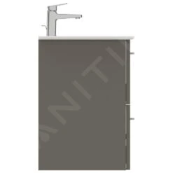 Ideal Standard I.Life A - Wastafelonderkast, 600x440x630 Mm, 2 Laden, Mat Kwartsgrijs T5255NG -Badkamer Luxe 198a17927498b4b0ea9e93dd