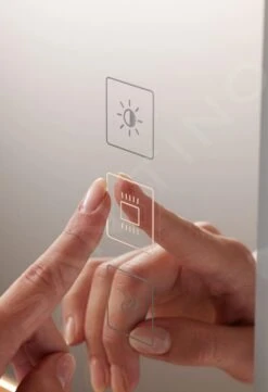 Duravit XSquare - Spiegel 800x600 Mm, Met LED-verlichting En Verwarming XS701100000 -Badkamer Luxe 19c5694f53368f33381bb358