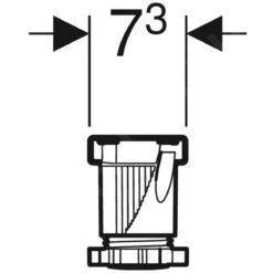 Geberit Toebehoren - Ruwbouwset Voor Bad Van Sanitairacryl 554.911.00.1 -Badkamer Luxe 19da8d987e868ef632aab06e