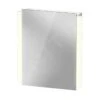 Duravit Ketho.2 - Spiegelkast Met LED Verlichting, 700x600x157 Mm, 1 Deur, Scharnieren Links K27135L00001000