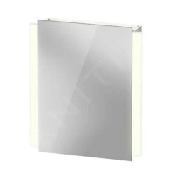 Duravit Ketho.2 - Spiegelkast Met LED Verlichting, 700x600x157 Mm, 1 Deur, Scharnieren Links K27135L00001000