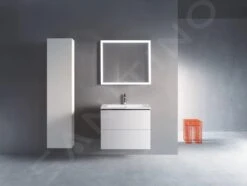 Duravit L-Cube - Hoge Kast 1760x400x363 Mm, Scharnieren Links, Wit Mat LC1180L1818 -Badkamer Luxe 1af6da614399d863a2c64b64 1