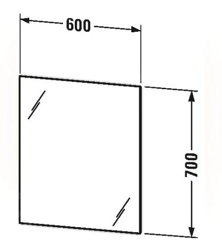 Duravit Spiegels - Spiegel 700x600 Mm, Met LED-verlichting En Verwarming LM7825D00000000 2 Duravit Spiegels - Spiegel 700x600 Mm, Met LED-verlichting En Verwarming LM7825D00000000 - Afbeelding 2