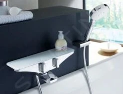 Hansa Emotion - Thermostatische Badkraan, Wit/chroom 5864217182 -Badkamer Luxe 1b2de514103f0fe755e82e8e