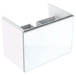 Geberit Acanto - Wastafelonderkast 750 Mm, Glanzend Wit 500.611.01.2