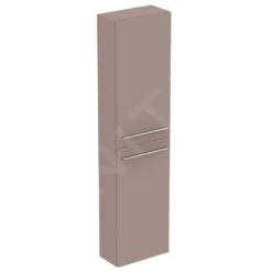 Ideal Standard I.Life S - Hoge Kast 400x210x1600 Mm, 2 Deuren L/P, Mat Beige T5288NH