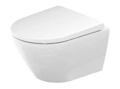 Duravit D-Neo - Hangend Toilet Met Wc Bril SoftClose, Rimless, Wit 45880900A1