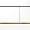 Geberit Sigma30 - SIGMA30 Bedieningsplaat, Wit/verguld 115.883.KK.1