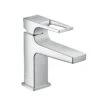 Hansgrohe Metropol - Wastafelkraan 100 Met Push-Open Afvoergarnituur, Chroom 74500000