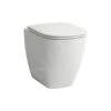 Laufen Lua - Staand Toilet, Vario Afvoer, Rimless, LCC, Wit H8230814000001