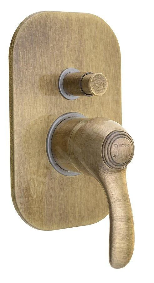 Sapho Kirké - Inbouw Douchekraan, 2 Functies, Brons KI42B 1 Sapho Kirké - Inbouw Douchekraan, 2 Functies, Brons KI42B