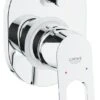 Grohe BauLoop - Inbouw Badkraan, Met Inbouwdeel, Chroom 29041000