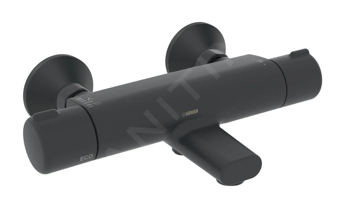 Hansa Micra - Thermostatische Badkraan, Thermo Cool, Mat Zwart 5816217133 1 Hansa Micra - Thermostatische Badkraan, Thermo Cool, Mat Zwart 5816217133