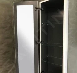 Geberit Smyle Square - Hoge Badkamerkast 1180x360 Mm, Zand Grijs 500.361.JL.1 -Badkamer Luxe 200d326dc8c7bc56ed3857a6