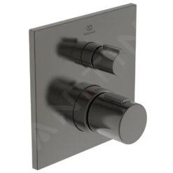 Ideal Standard CeraTherm - Inbouw Thermostatische Douchekraan, Magnetic Grey A6956A5