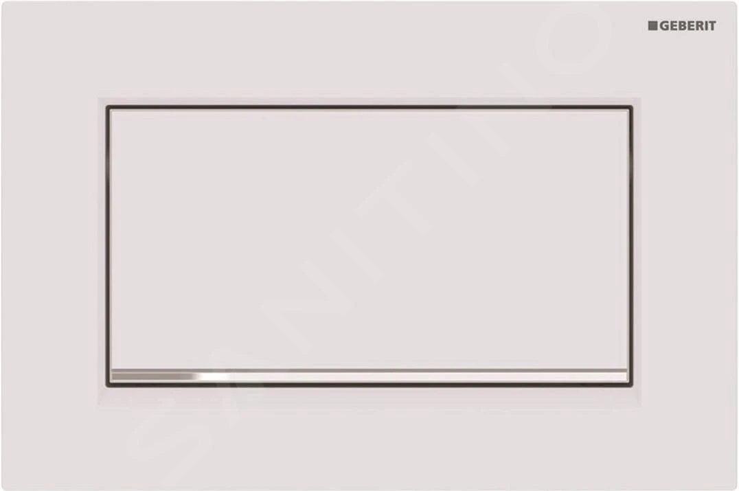 Geberit Sigma30 - Bedieningsplaat, Wit Mat/chroom 115.893.JT.1 1 Geberit Sigma30 - Bedieningsplaat, Wit Mat/chroom 115.893.JT.1