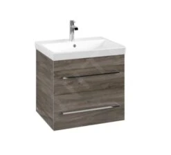 Villeroy & Boch Avento - Wastafelonderkast, 580x514x452 Mm, 2 Lades, Stone Oak A88900RK