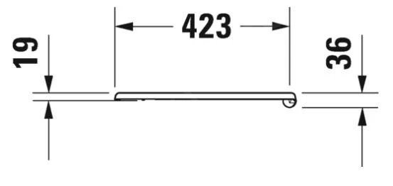 Duravit 1930 - Wc-zitting, Softclose, Wit 0064890000 3 Duravit 1930 - Wc-zitting, Softclose, Wit 0064890000 - Afbeelding 3