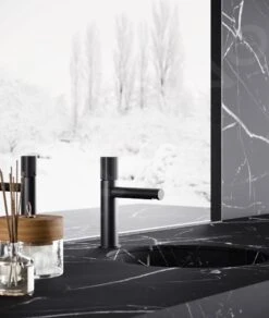 Paffoni Jo - Wastafelkraan, Mat Zwart JO071NO -Badkamer Luxe 20d449684cca5237d83f5a54