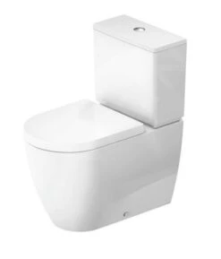 Duravit ME By Starck - Duoblokpot, Vario Afvoer, Rimless, Wit 2005090000