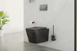 Kielle Gemini I - Bedieningspaneel, Glanzend Zwart 70206050 -Badkamer Luxe 217ebd287e756da556fb4455