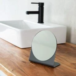 Sapho Ridder Spiegels - Staande Cosmeticaspiegel, Zwart 03008010 -Badkamer Luxe 21ce9c895ee6ad257281c680