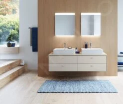Duravit Brioso - Spiegel Met LED Verlichting 700x420x45 Mm, Glans Wit BR7000022220000 -Badkamer Luxe 220bf7c2ce0cb42b425790dd