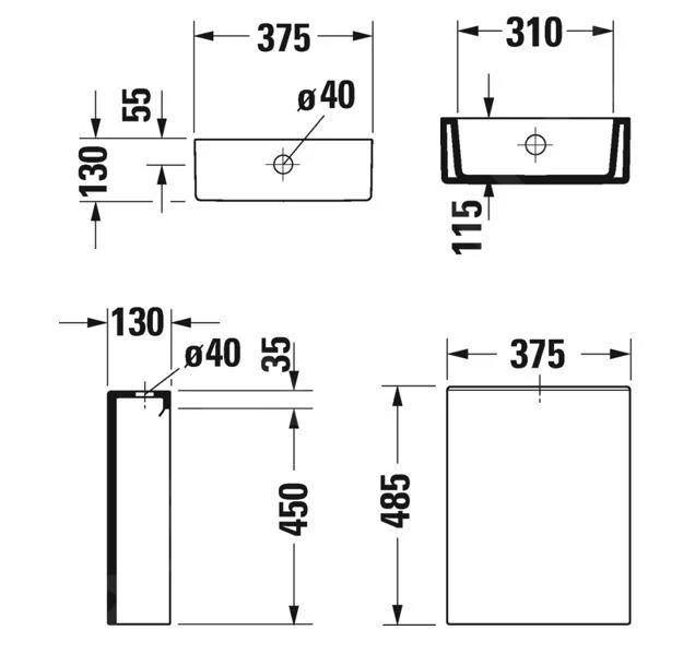Duravit Viu - Reservoir, Aansluiting Links Onderaan, DualFlush, WonderGliss, Wit 09420000051 2 Duravit Viu - Reservoir, Aansluiting Links Onderaan, DualFlush, WonderGliss, Wit 09420000051 - Afbeelding 2