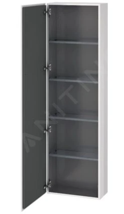 Duravit L-Cube - Hoge Badkamerkast 1760x500x243 Mm, Links, Glanzend Wit LC1171L2222 -Badkamer Luxe 226c9d21b67fa3be041665ba