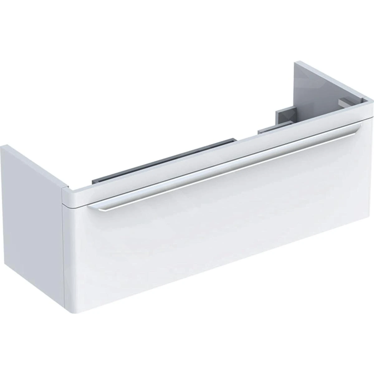 Geberit MyDay - Wastafelonderkast, 1160x410x430 Mm, 1 Schuiflade Met LED-verlichting, Glanzend Wit 824130000 1 Geberit MyDay - Wastafelonderkast, 1160x410x430 Mm, 1 Schuiflade Met LED-verlichting, Glanzend Wit 824130000