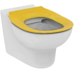 Ideal Standard Contour 21 - WC-zitting Voor Kinderen 7-11 Jaar (S3128 En S3126), Zonder Deksel, Geel S454579