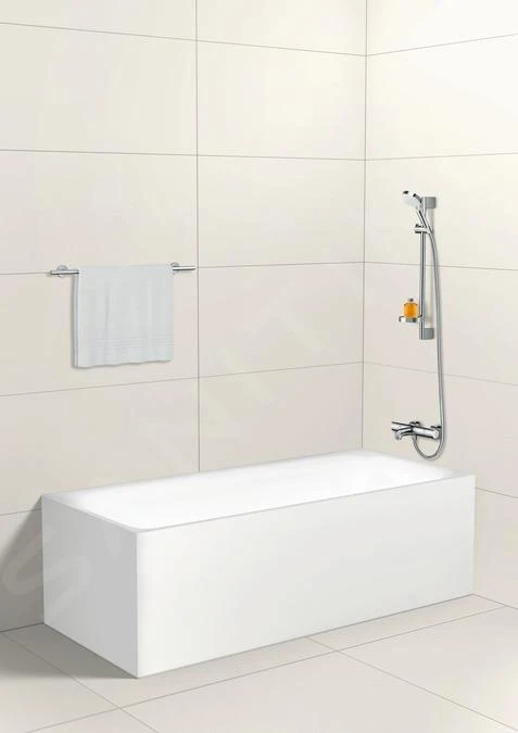 Hansgrohe Ecostat - Thermostatische Badkraan 1001 CL, Chroom 13201000 3 Hansgrohe Ecostat - Thermostatische Badkraan 1001 CL, Chroom 13201000 - Afbeelding 3