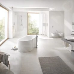 Grohe Essence - Vrijstaande Bad 1800x800 Mm, Alpine Wit 39611000 -Badkamer Luxe 2360b447ce87ae341a275a67