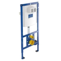 Villeroy & Boch O.novo - ViConnect Voorwandinstallatie Set, Toiletpot Inclusief Wcbril, DirectFlush, SoftClosing, E200 Spoelknop, Wit 5660D301 -Badkamer Luxe 241dd84f7d57dd65ed039d9f 1