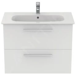 Ideal Standard I.Life A - Wastafelonderkast, 800x440x630 Mm, 2 Laden, Mat Wit T5256DU -Badkamer Luxe 263f1ad4fb316af40467bd15