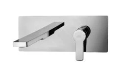 Paffoni West - Inbouw Wastafelkraan Met Inbouwdeel, Chroom WS106CR