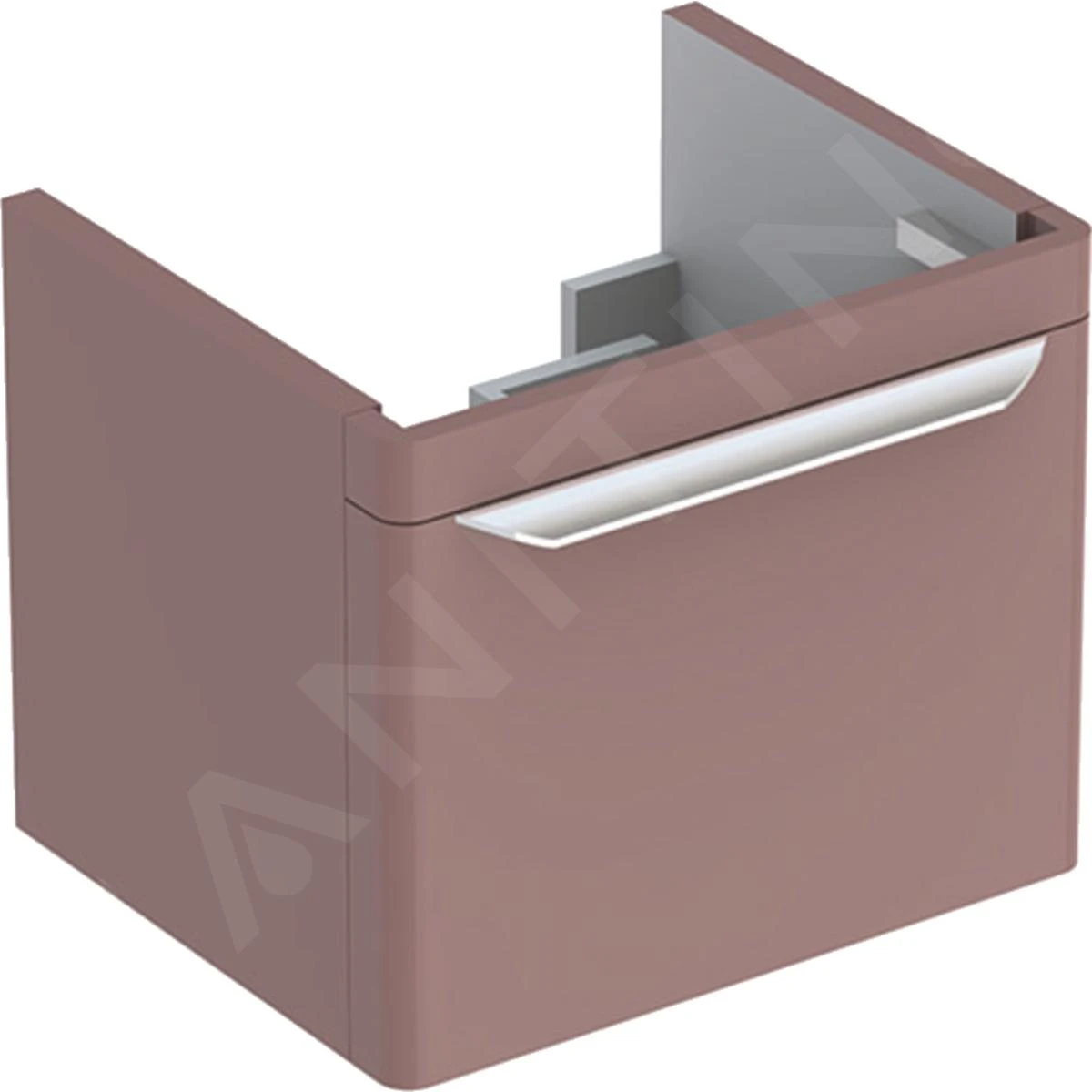 Geberit MyDay - Wastafelonderkast, 540x410x430 Mm, 1 Schuiflade Met LED-verlichting, Taupe 824066000 1 Geberit MyDay - Wastafelonderkast, 540x410x430 Mm, 1 Schuiflade Met LED-verlichting, Taupe 824066000