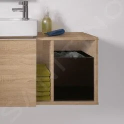 Geberit ICon - Fontein Onderbouw Zijkast 370x400x245 Mm, Eikehout 841139000 7 Geberit ICon - Fontein Onderbouw Zijkast 370x400x245 Mm, Eikehout 841139000 -Badkamer Luxe 274f4b615f571b0b2dd0163b