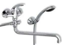 Novaservis Metalia 55 - Opbouw Badkraan Met Accessoires, Chroom 55071,0