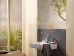 Hansgrohe Metropol - Wastafelkraan 230 Met Afvoergarnituur Push-Open, Chroom 74511000 -Badkamer Luxe 27b35d6aa7b068fa645a23cb