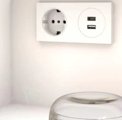 Keuco Stageline - Wastafelonderkast, 460x625x380 Mm, 1 Deur, Scharnieren Rechts, Met Verlichting En USB, Wit 32822300102 -Badkamer Luxe 27c8c5074ad4437a9f78198d 4