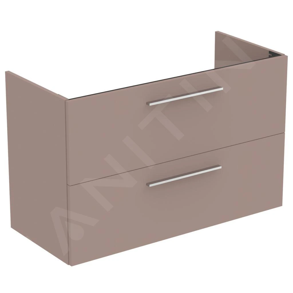 Ideal Standard I.Life A - Wastafelonderkast, 1000x440x630 Mm, 2 Laden, Mat Beige T5257NH 1 Ideal Standard I.Life A - Wastafelonderkast, 1000x440x630 Mm, 2 Laden, Mat Beige T5257NH