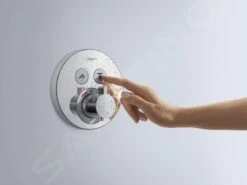 Hansgrohe Shower Select - Thermostaat Mengkraan Met Stopkraan Voor 2 Functies, Chroom 15743000 11 Hansgrohe Shower Select - Thermostaat Mengkraan Met Stopkraan Voor 2 Functies, Chroom 15743000 -Badkamer Luxe 28a2f6310bbe5a91585452ca