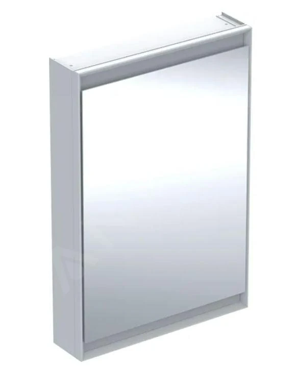 Geberit ONE - Spiegelkast Met LED-verlichting, 600x900x150 Mm, Scharnieren Rechts, Aluminium 505.811.00.1 1 Geberit ONE - Spiegelkast Met LED-verlichting, 600x900x150 Mm, Scharnieren Rechts, Aluminium 505.811.00.1