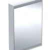 Geberit ONE - Spiegelkast Met LED-verlichting, 600x900x150 Mm, Scharnieren Links, Wit 505.810.00.2