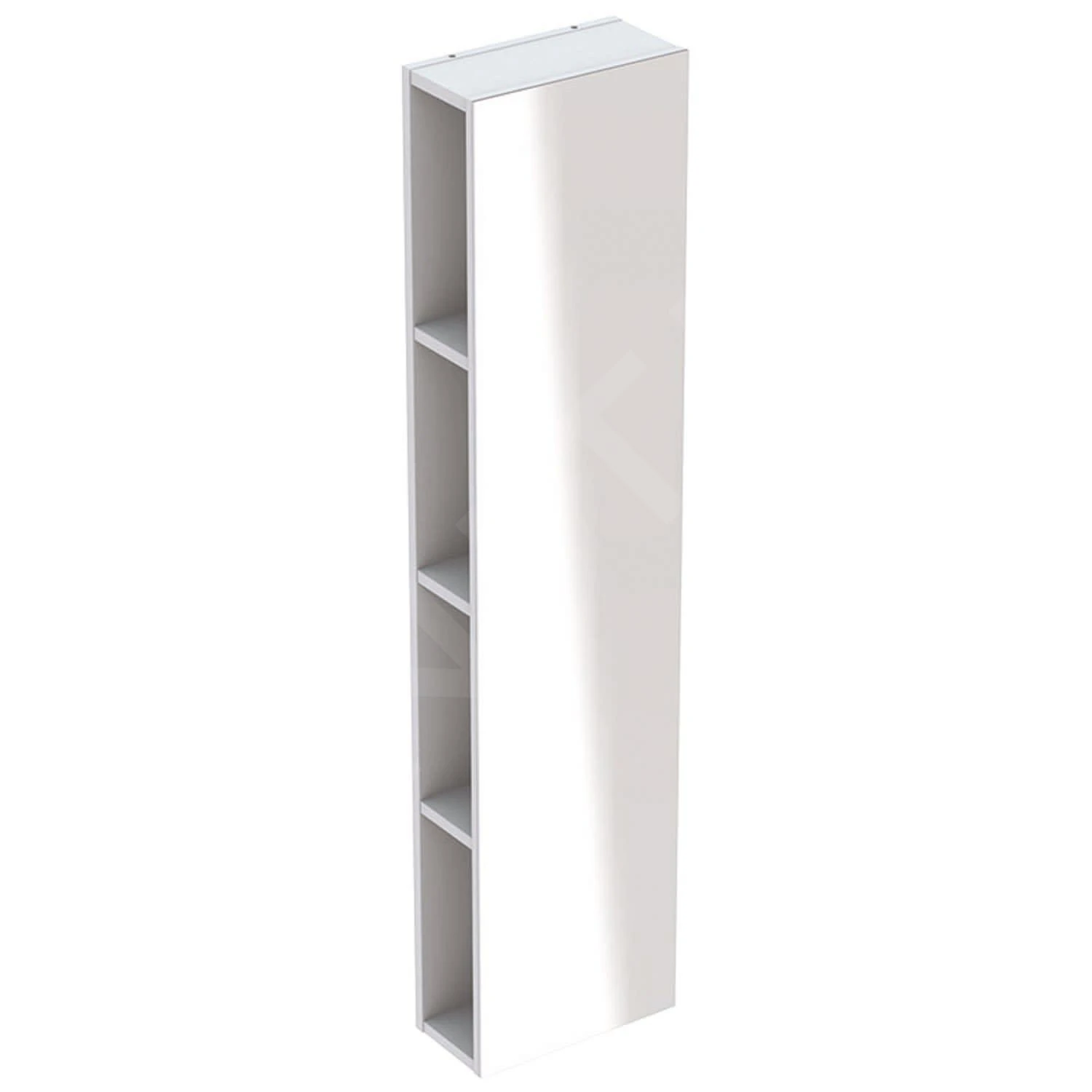 Geberit ICon - Rek Met Spiegel 280x1200x140 Mm, Mat Wit 841028000 1 Geberit ICon - Rek Met Spiegel 280x1200x140 Mm, Mat Wit 841028000