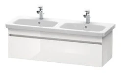Duravit DuraStyle - Wastafelonderkast 398x1230x448 Mm, 1 Lade, Glanzend Wit DS639802222